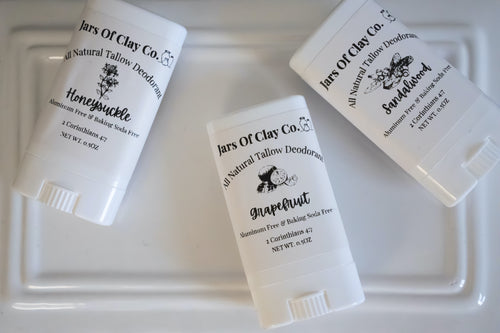 0.5 oz Tallow Deodorant Discovery Set