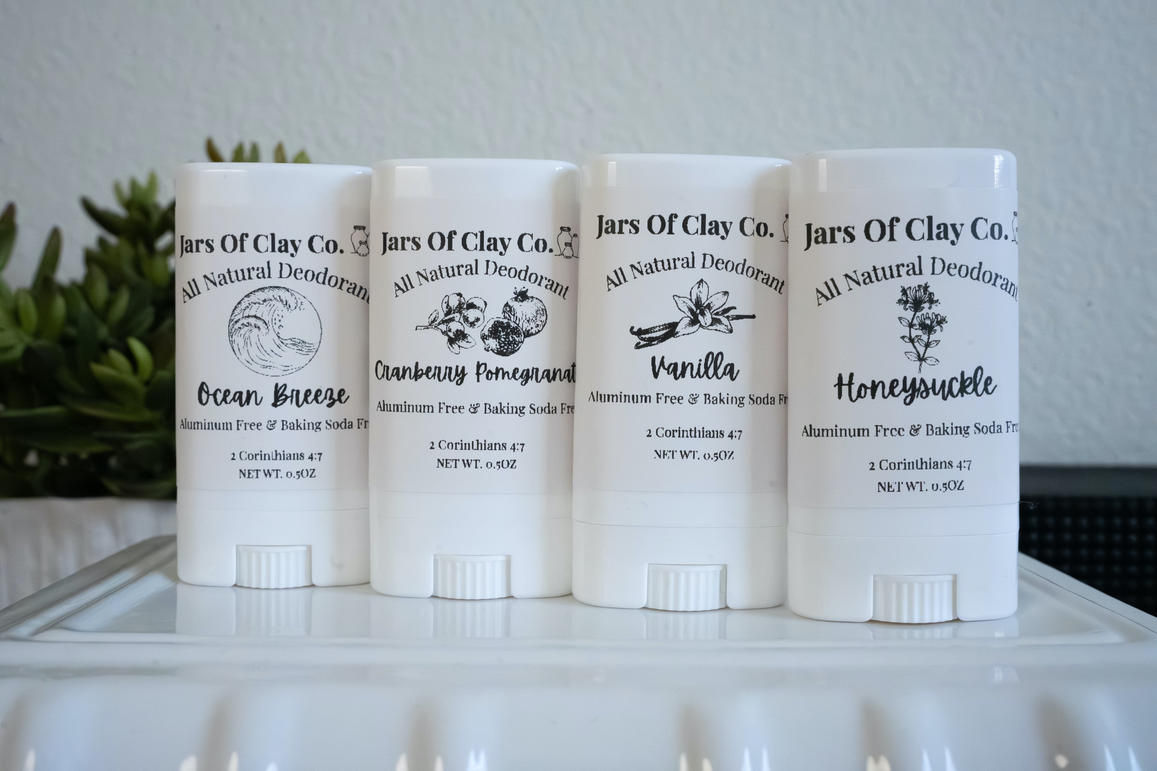 0.5 oz Vegan Deodorant Discovery Set of 3