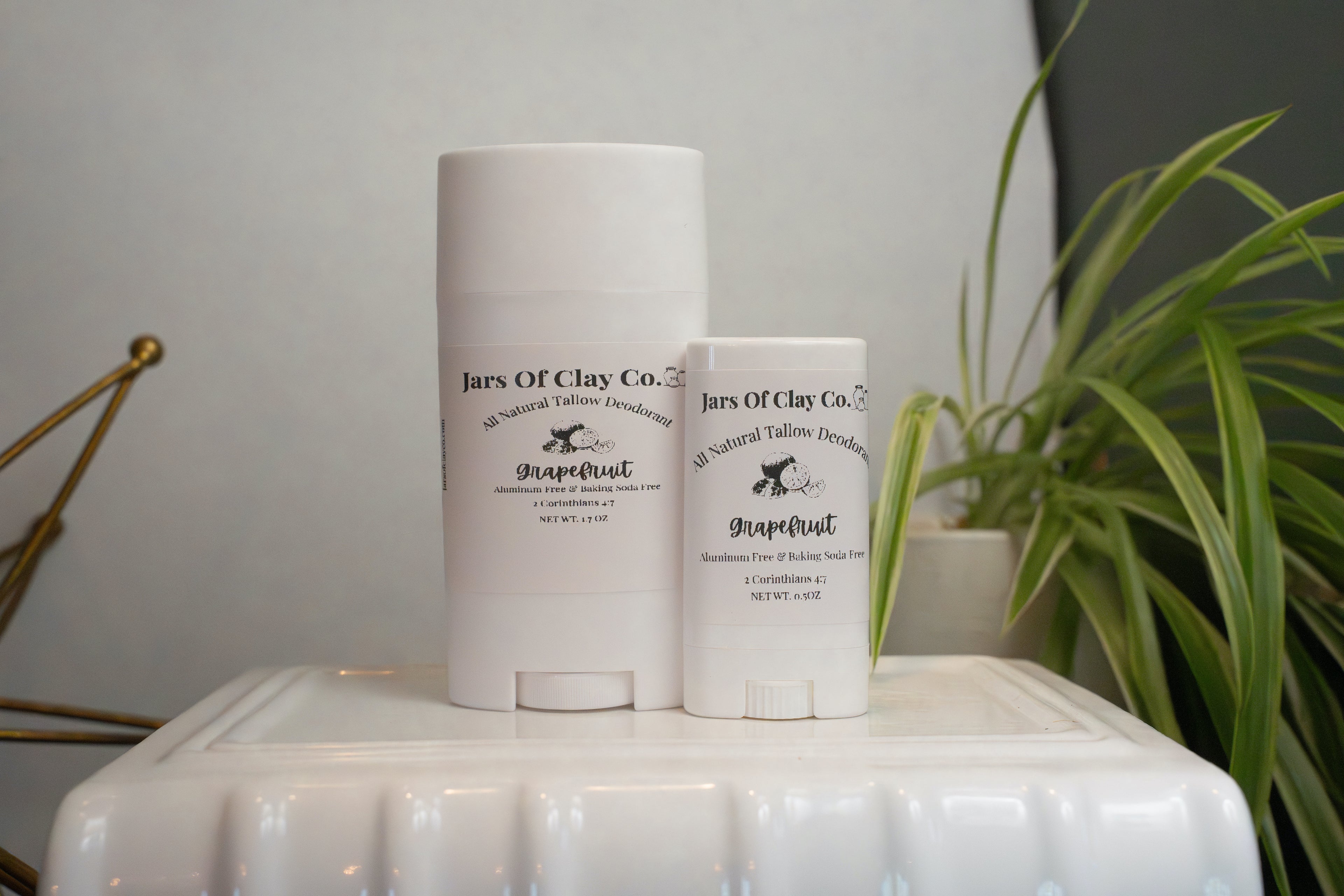 Grapefruit Tallow Deodorant