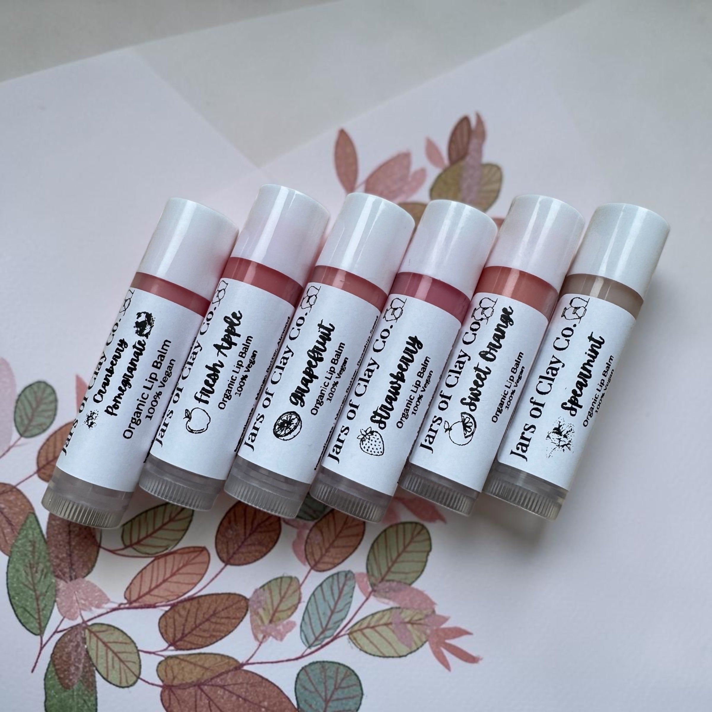 6 Flavors of Lip Balm